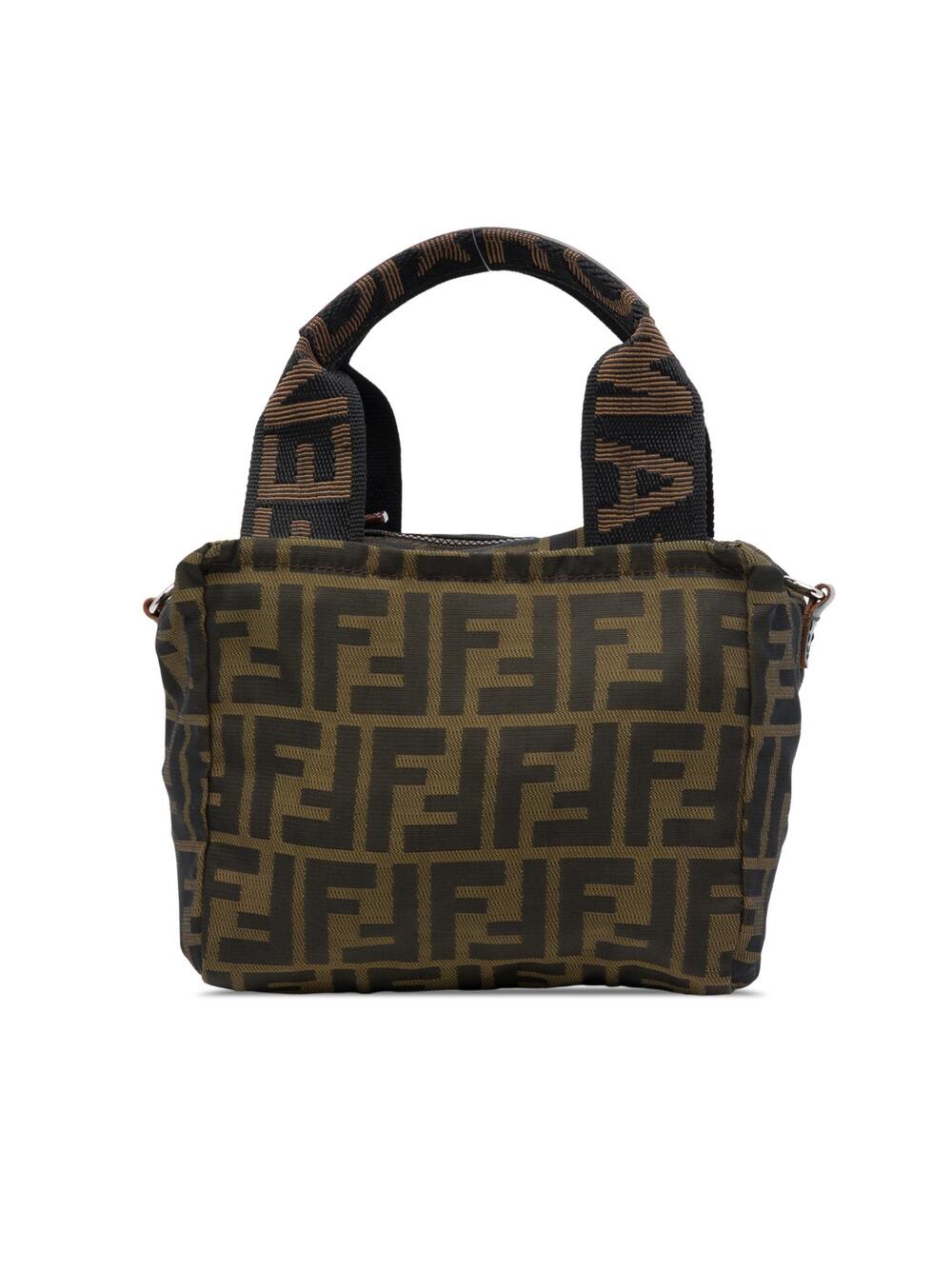 Fendi Mini Zucca Canvas Satchel Pre- #369916F66B